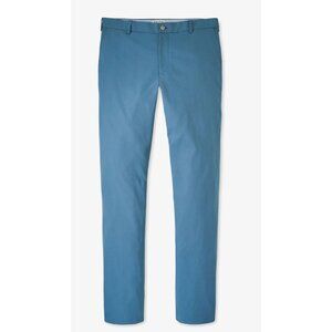 Peter Millar Crown Sport Eb77 Performance 5 Pocket Golf Pant Rainfall Blue 33x32